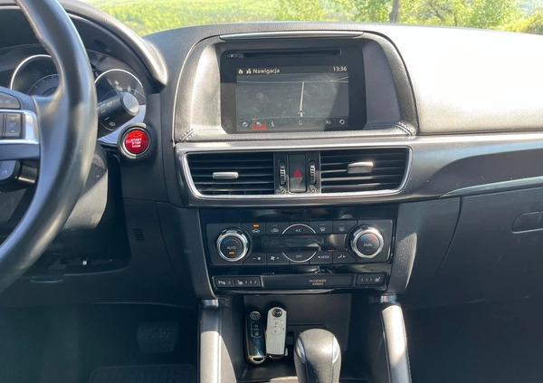 Mazda CX-5 cena 53999 przebieg: 155000, rok produkcji 2015 z Biała małe 742